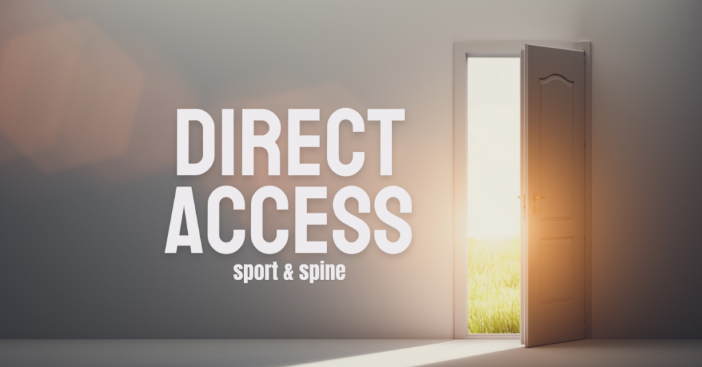 Photo of an open door, promoting direct access to physical therapy treatment at Sport & Spine in Marshfield, WI and Auburndale, WI